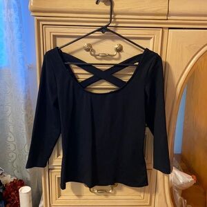 Bebe Low Back Top